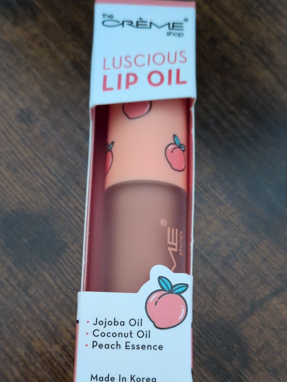 The Creme Shop Luscious Lip Oil - Peach